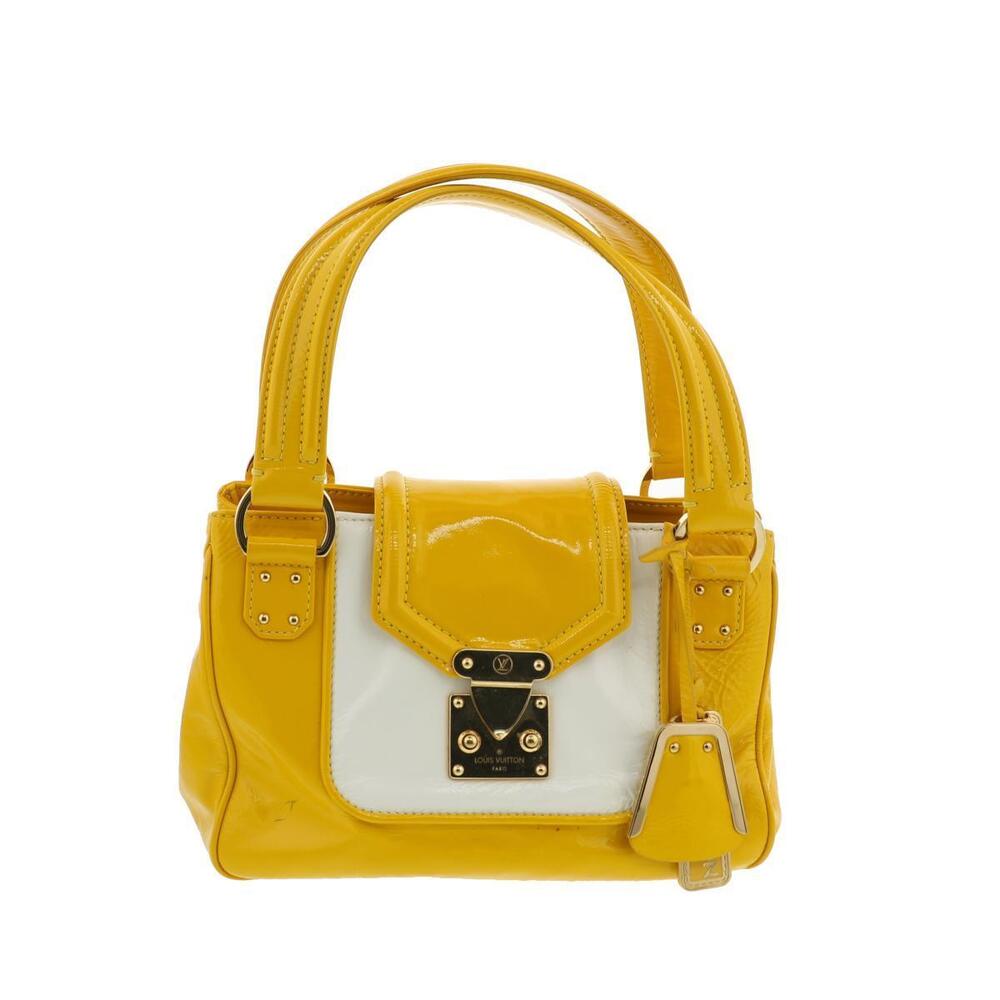 LOUIS VUITTON Sac Bicolor Yellow Bag Handbag CRUISE Collection